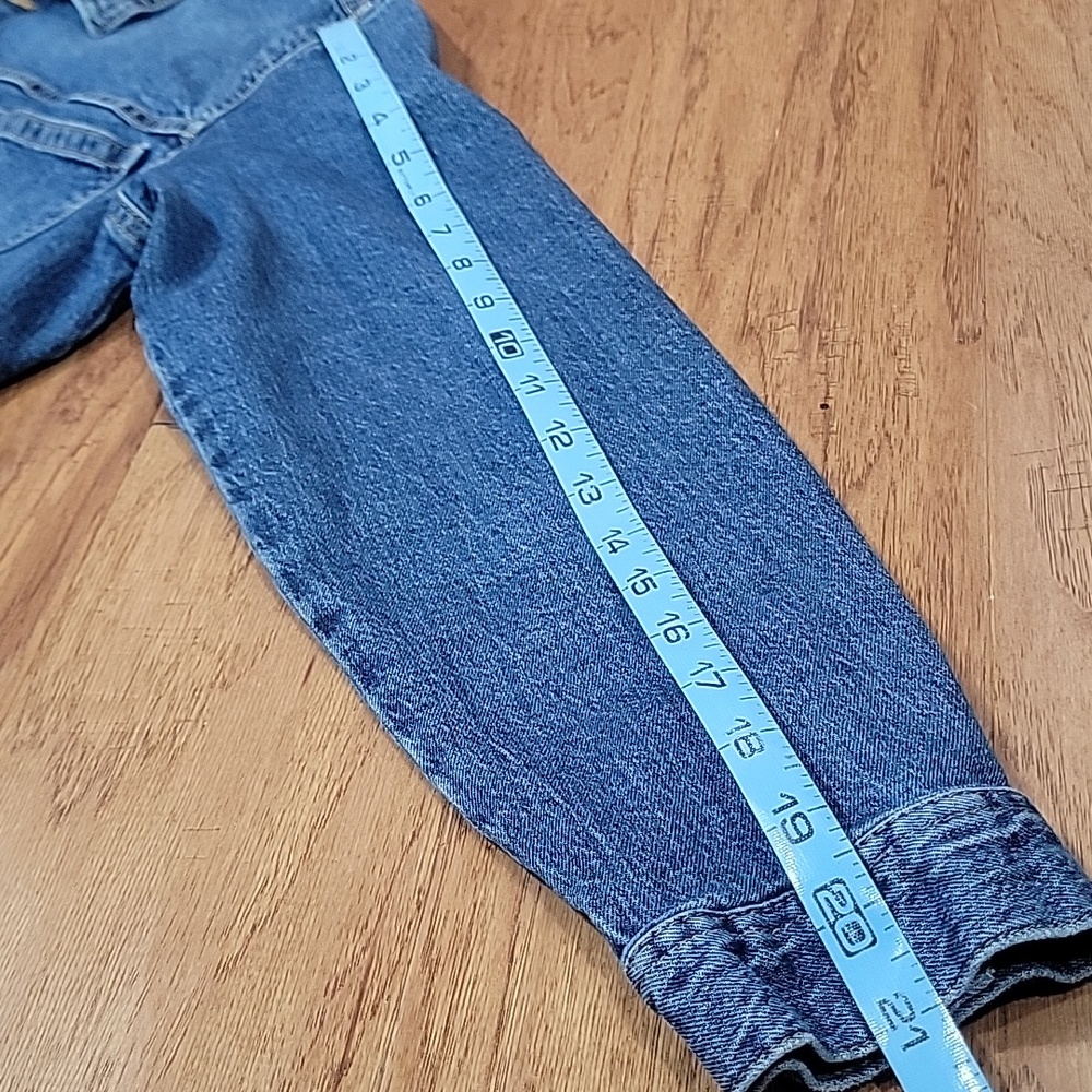 GAP Womens Denim Coverall Jumpsuit Petite Small 6/28 - Picture 14 of 14